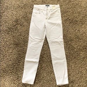 J crew white jeans